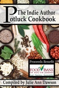 Cover: The Indie Author Potluck Cookbook - Bards and Sages Publishing