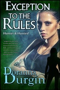 Cover: Exception to the Rules (Hunter & Hunted, #2) - Blue Hound Visions