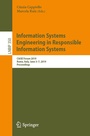 Cover: Information Systems Engineering in Responsible Information Systems - Springer
