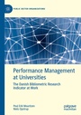 Cover: Performance Management at Universities - Palgrave Macmillan