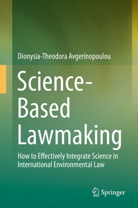 Abbildung von: Science-Based Lawmaking - Springer