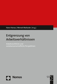 Abbildung von: Entgrenzung von Arbeitsverhältnissen - Nomos