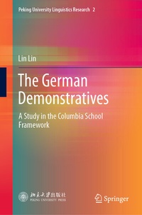 Abbildung von: The German Demonstratives - Springer