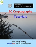 Cover: EC Cryptography Tutorials - Herong's Tutorial Examples - Lulu.com