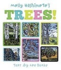 Cover: Molly Hashimoto's Trees! Board Book - Pomegranate Communications Inc,US