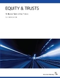 Cover: Equity and Trusts - Hall and Stott Publishing Ltd