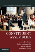 Cover: Constituent Assemblies - Cambridge University Press