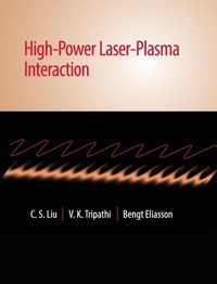 Enlarge image Cover: High-Power Laser-Plasma Interaction - Cambridge University Press