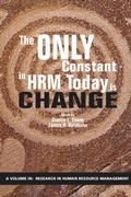 Cover: Only Constant in HRM Today is Change - Information Age Publishing
