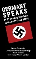 Cover: Germany Speaks - Sanctuary Press Ltd