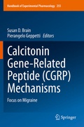 Cover: Calcitonin Gene-Related Peptide (CGRP) Mechanisms - Springer