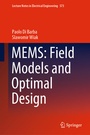 Cover: MEMS: Field Models and Optimal Design - Springer