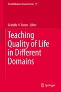 Cover: Teaching Quality of Life in Different Domains - Springer
