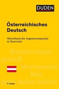 Abbildung von: Österreichisches Deutsch - Duden