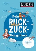 Cover: Mein Ruckzuck-&Uuml;bungsblock Rechnen 3. Klasse - Duden