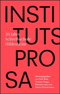 Enlarge image Cover: Institutsprosa - Georg Olms Verlag