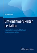 Cover: Unternehmenskultur gestalten - Springer Gabler
