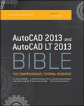 Cover: AutoCAD 2013 and AutoCAD LT 2013 Bible - Wiley