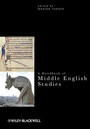 Cover: A Handbook of Middle English Studies - Wiley-Blackwell
