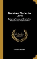 Cover: Memoirs of Charles Lee Lewes - Wentworth Press