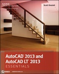 Cover: AutoCAD 2013 and AutoCAD LT 2013 Essentials - Sybex