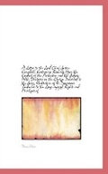 Cover: A Letter to the Lord Chief Justice Campbell, Containing Remarks Upon the Conduct of the Prosecution - BiblioLife