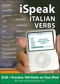 Enlarge image Cover: iSpeak Italian Verbs (MP3 CD + Guide) - McGraw-Hill Contemporary