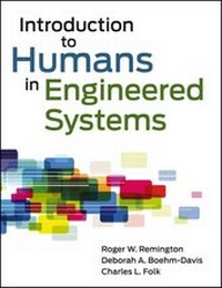 Enlarge image Cover: Introduction to Humans in Engineered Systems - Wiley