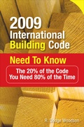 Cover: 2009 International Building Code Need to Know: The 20% of the Code You Need 80% of the Time - McGraw-Hill Professional
