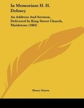 Cover: In Memoriam H. H. Dobney - Kessinger Publishing