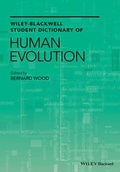 Cover: Wiley-Blackwell Student Dictionary of Human Evolution - Wiley-Blackwell
