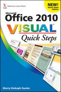 Enlarge image Cover: Office 2010 Visual Quick Steps - Wiley