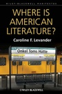 Cover: Where is American Literature? - Wiley-Blackwell