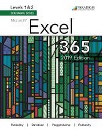 Abbildung von: Benchmark Series: Microsoft Excel 2019 Levels 1&2 - EMC Paradigm,US