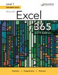 Enlarge image Cover: Benchmark Series: Microsoft Excel 2019 Level 1 - EMC Paradigm,US