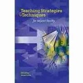 Cover: Teaching Strategies & Techniques for Adjunct Faculty - Part-Time Press