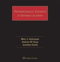 Cover: Psychological Experts in Divorce Actions - Wolters Kluwer Law & Business