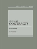 Cover: Learning Contracts - CasebookPlus - West Academic Press