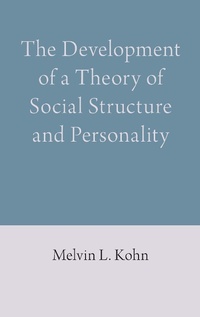 Enlarge image Cover: The Development of a Theory of Social Structure and Personality - First Hill Books