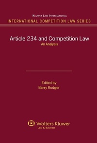 Abbildung von: Article 234 and Competition Law - Kluwer Law International