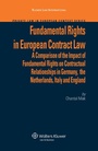 Cover: Fundamental Rights in European Contract Law - Kluwer Law International