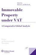 Cover: Immovable Property under VAT - Kluwer Law International