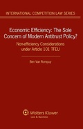 Cover: Economic Efficiency - Kluwer Law International