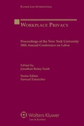 Cover: Workplace Privacy - Kluwer Law International
