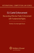 Cover: EU Cartel Enforcement - Kluwer Law International