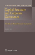 Cover: Capital Structure and Corporate Governance - Kluwer Law International