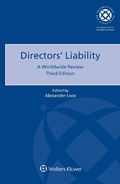 Cover: Directors' Liability: A Worldwide Review - Kluwer Law International