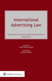 Abbildung von: International Advertising Law - Kluwer Law International