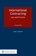 Cover: International Contracting: Law and Practice - Kluwer Law International