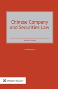 Cover: Chinese Company and Securities Law - Kluwer Law International